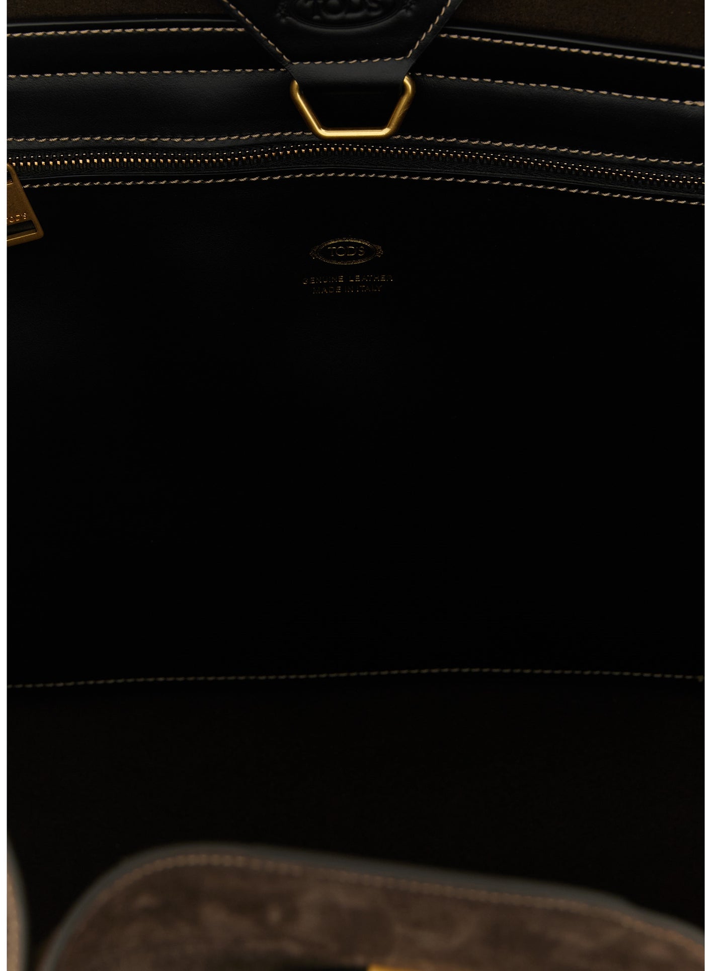 Bolso tote Tod's de piel de becerro marrón