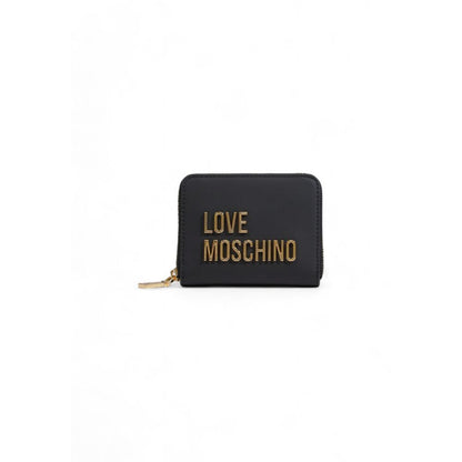 Portefeuille Love Moschino en polyéthylène noir