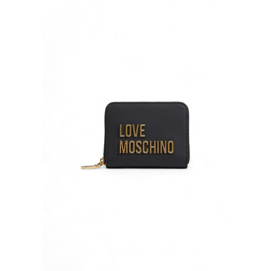 Portefeuille Love Moschino en polyéthylène noir