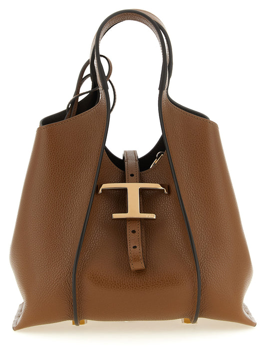 Bolso de mano Tod's de piel de becerro marrón