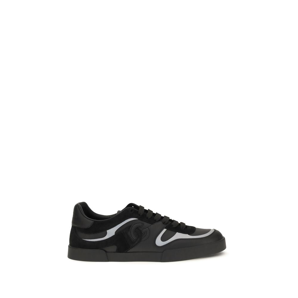 Zapatillas Portofino De Cuero De Becerro Bos Taurus Dolce & Gabbana