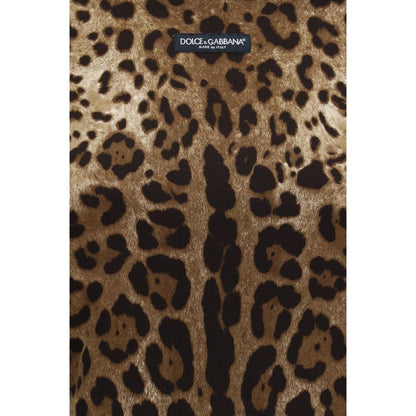 Camiseta de algodón beige Dolce & Gabbana