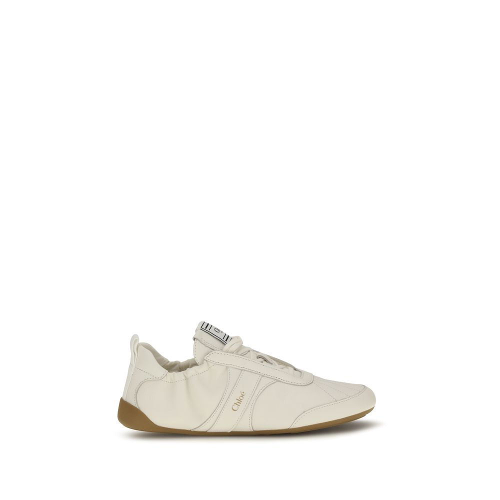 Zapatillas Deportivas Beige De Tela Chloé Urbanas