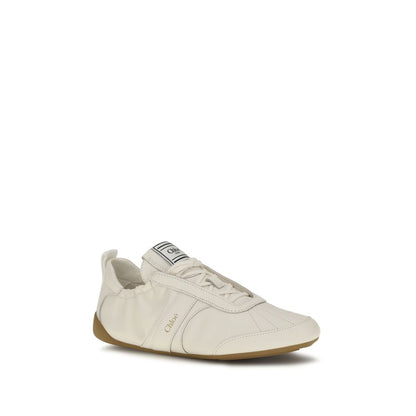 Zapatillas Deportivas Beige De Tela Chloé Urbanas