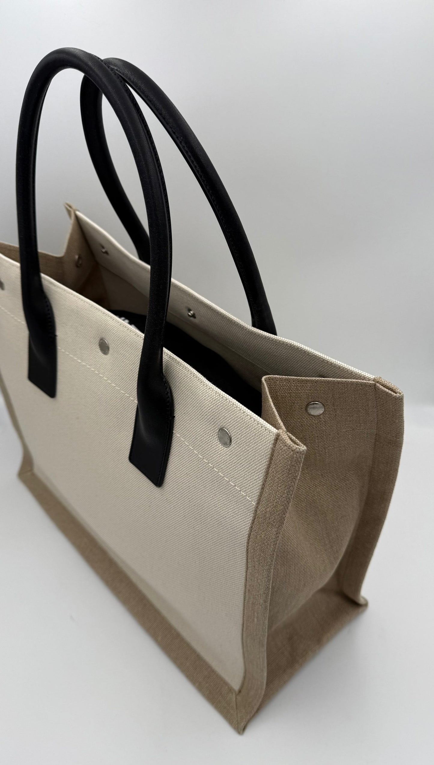 Bolso Tote Mediano Saint Laurent Funcionalidad Diaria Rive Gauche