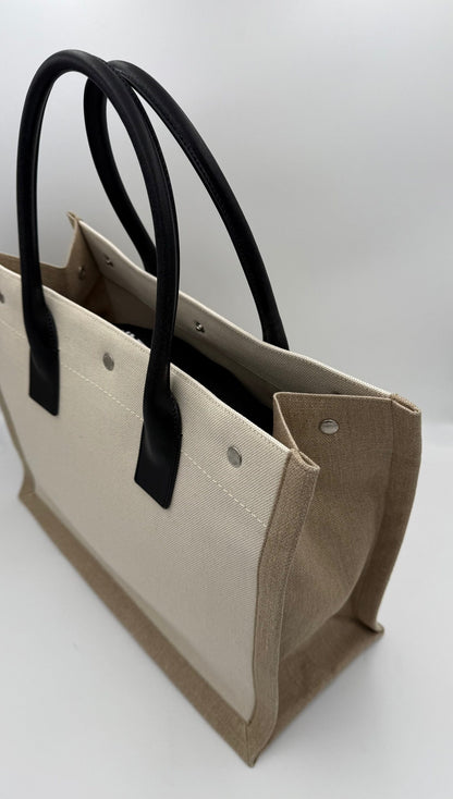 Bolso Tote Mediano Saint Laurent Funcionalidad Diaria Rive Gauche
