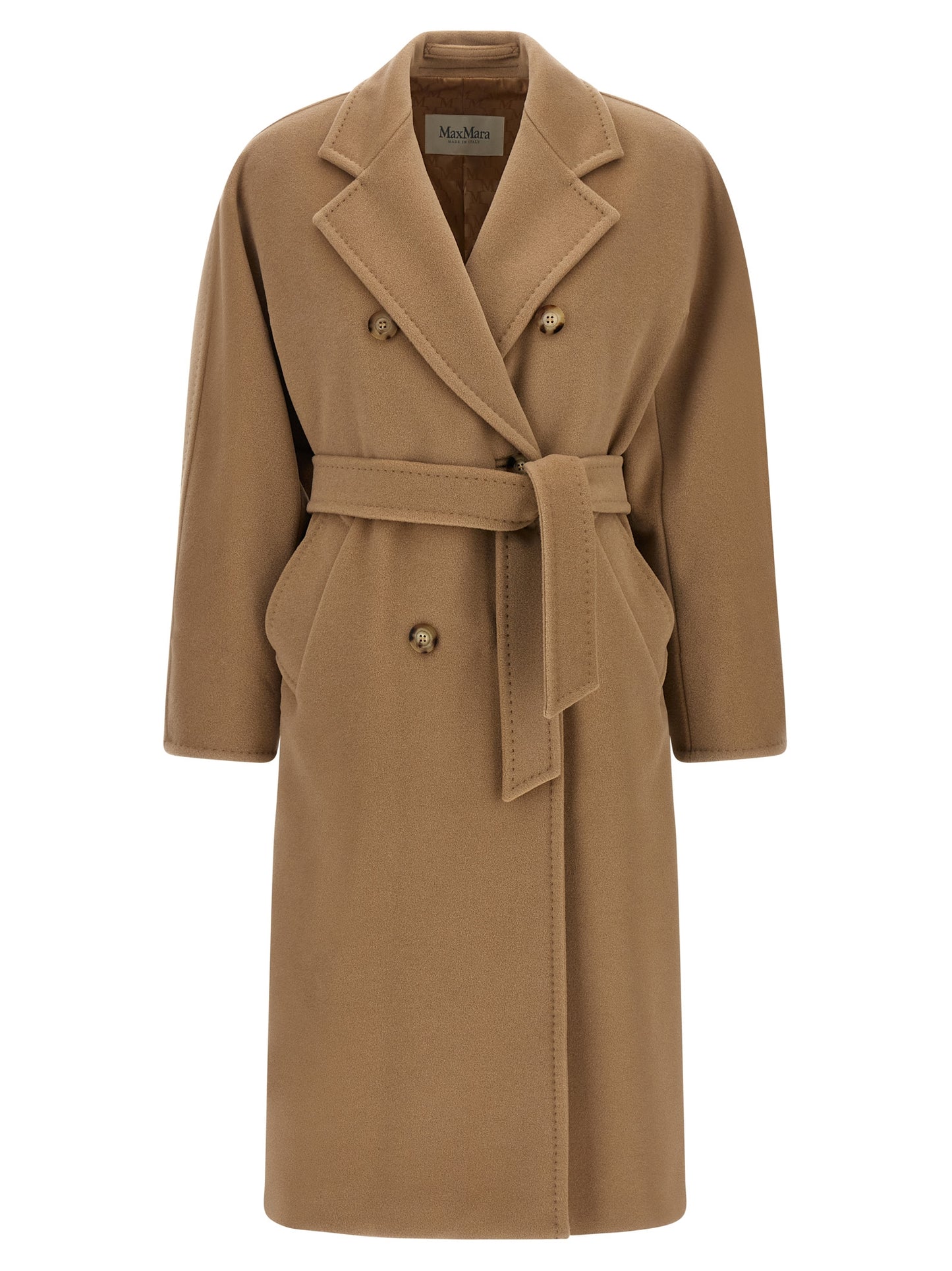 Abrigo Max Mara de lana virgen beige
