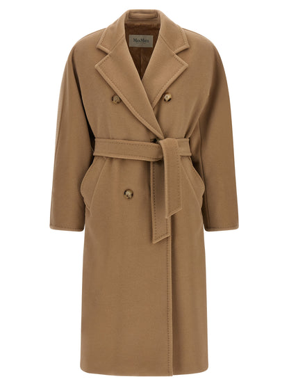 Abrigo Max Mara de lana virgen beige
