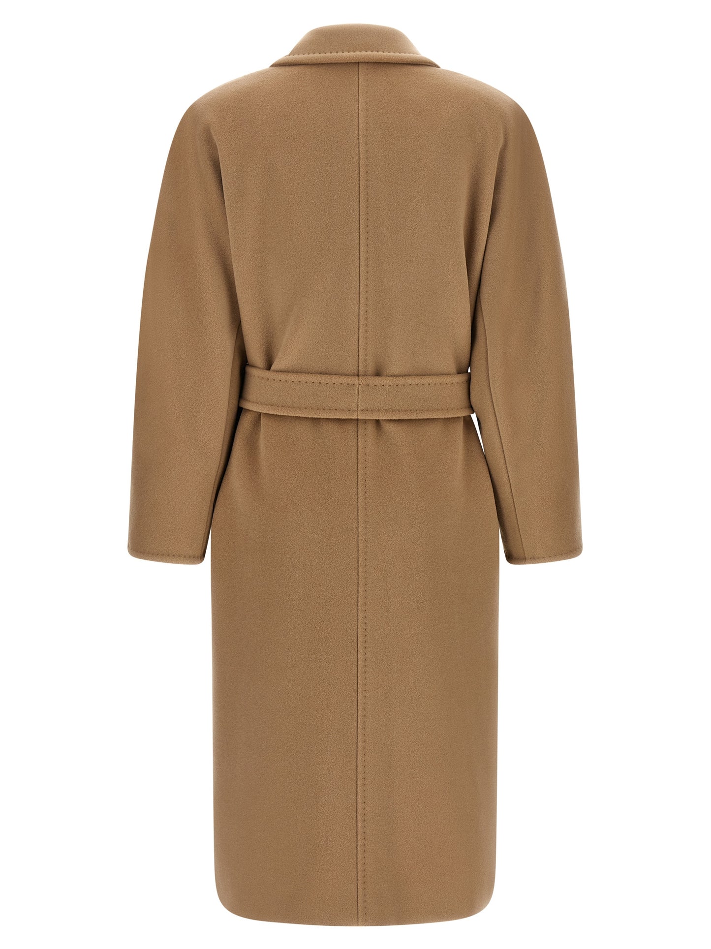 Abrigo Max Mara de lana virgen beige