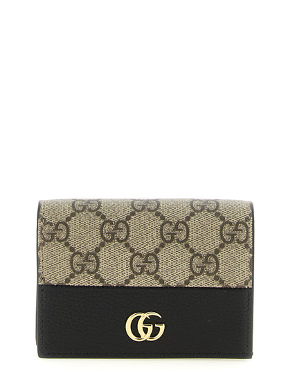 Tarjetero Gucci de piel de becerro multicolor