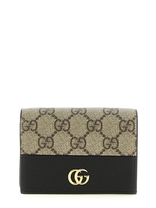 Tarjetero Gucci de piel de becerro multicolor
