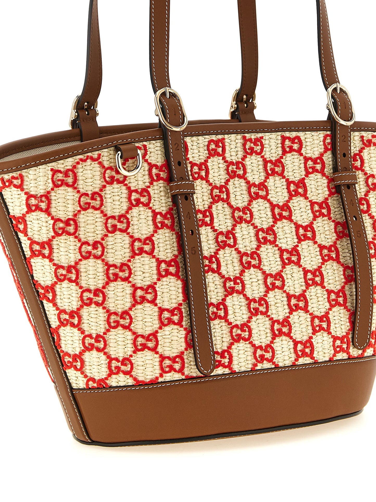 Bolso de mano Gucci de algodón multicolor