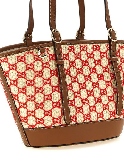 Bolso de mano Gucci de algodón multicolor