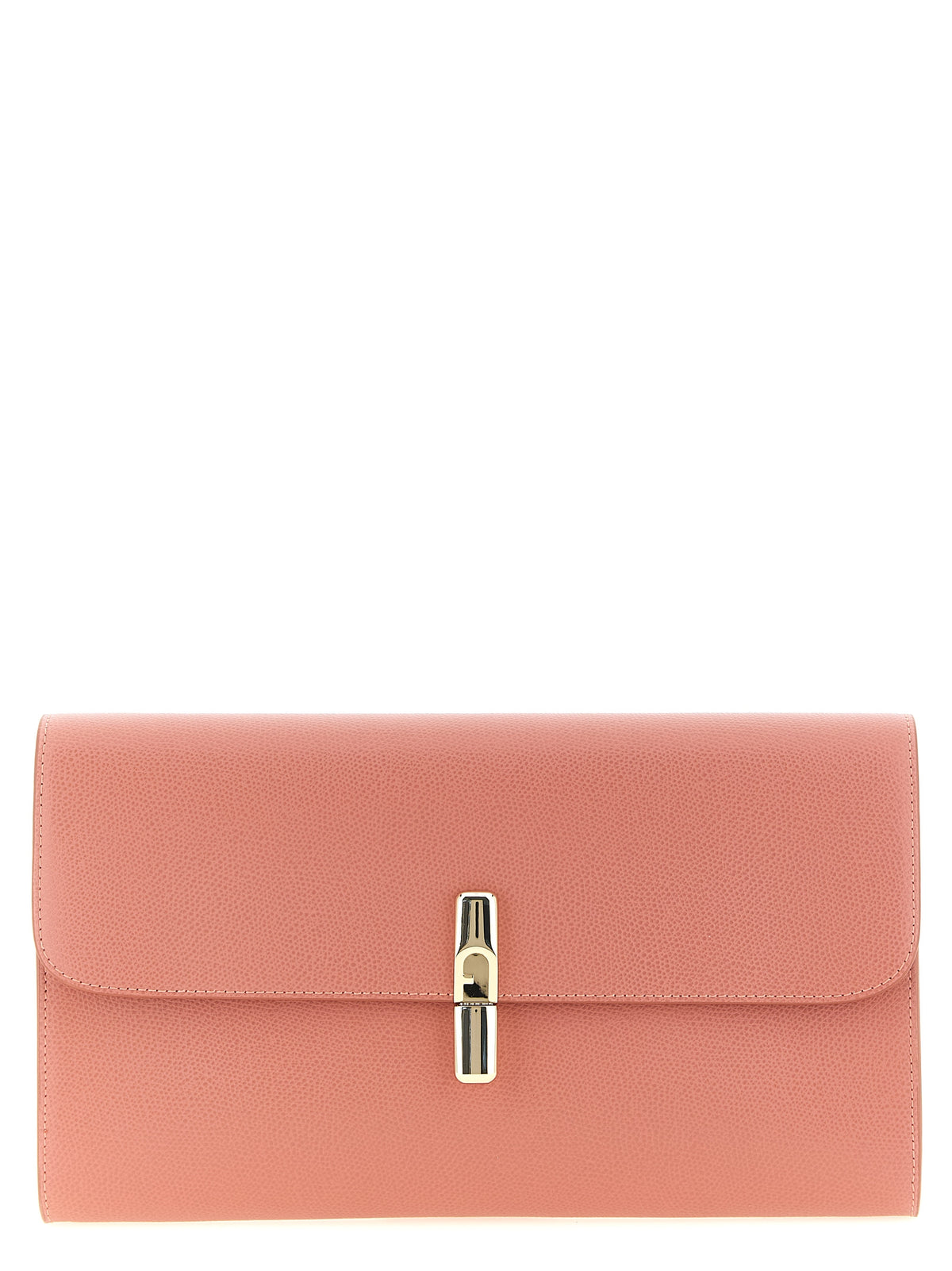 Furla Multicolor Calfskin Leather Clutch Bag