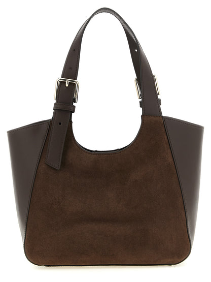 Bolso Furla Dora S De Piel Marrón Con Silueta Estructurada