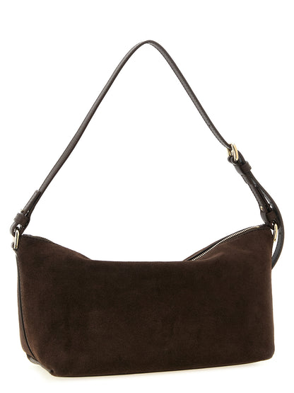 Furla Sac Porté Épaule Debby En Cuir De Veau Marron