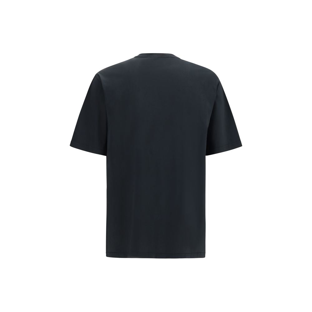 Camiseta de algodón negra Dolce & Gabbana