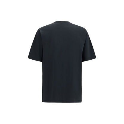 Camiseta de algodón negra Dolce & Gabbana