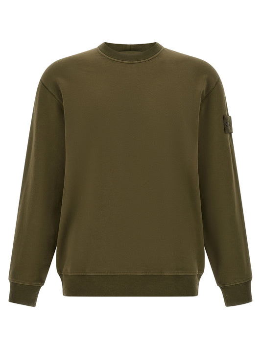 Sudadera bicolor de algodón Stone Island