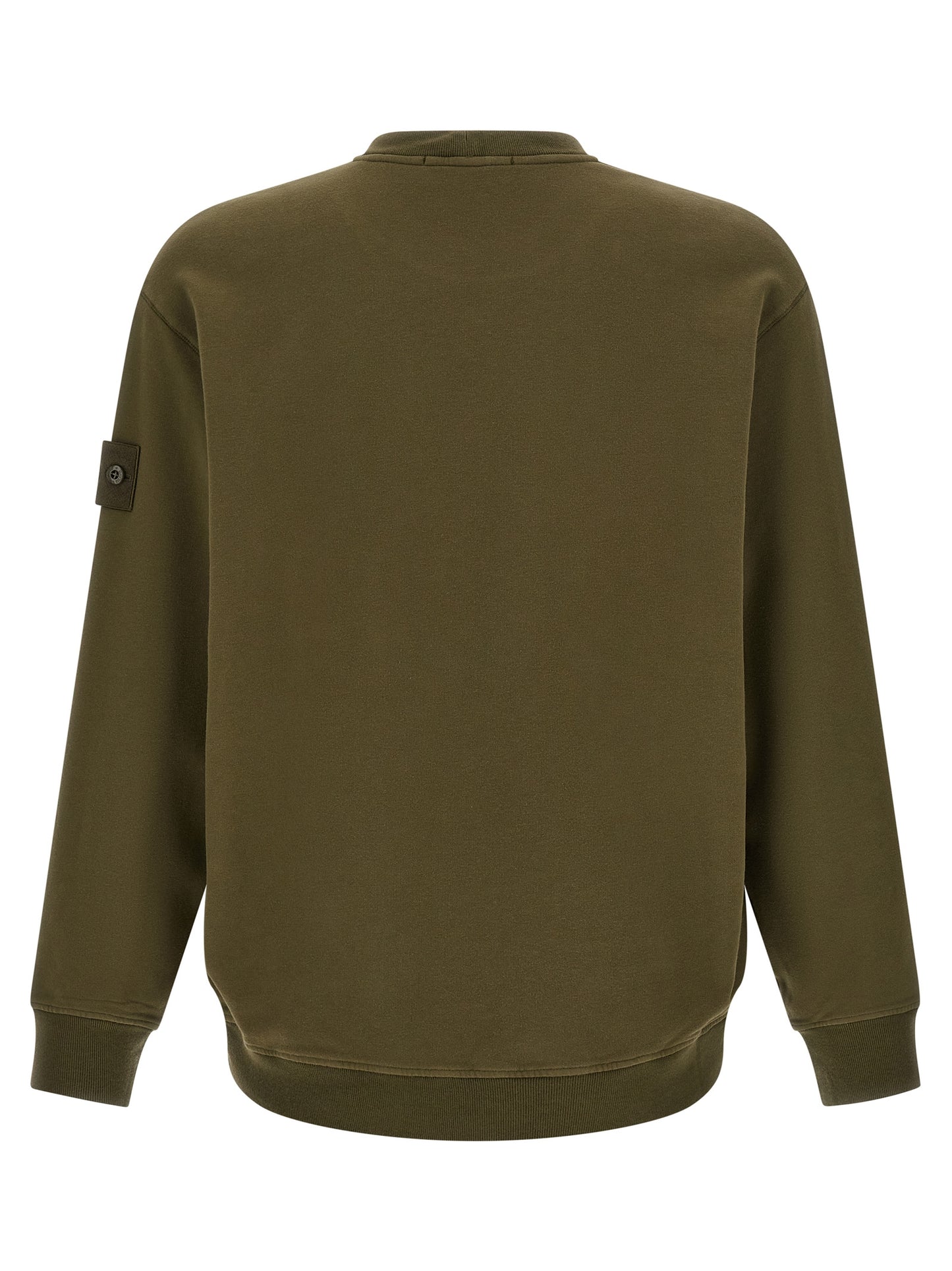 Sweat-shirt bicolore en coton Stone Island