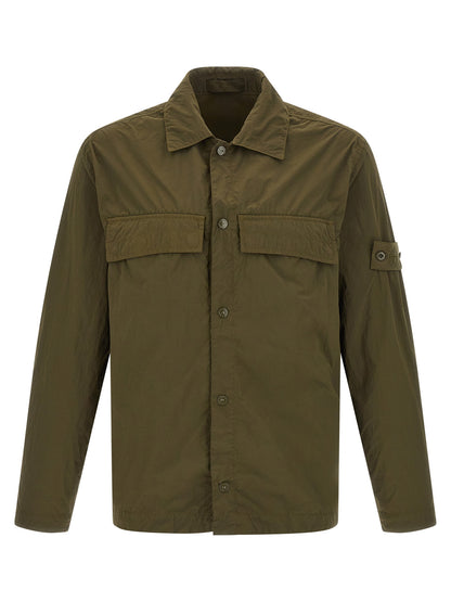 Blusa Bicolor De Poliamida Stone Island Prenda Superior