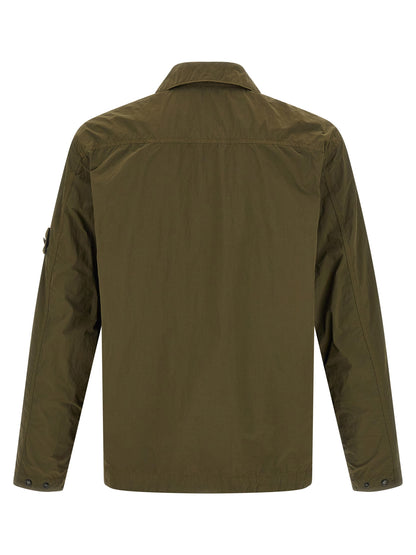 Blusa Bicolor De Poliamida Stone Island Prenda Superior