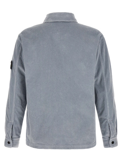 Blusa gris de algodón Stone Island