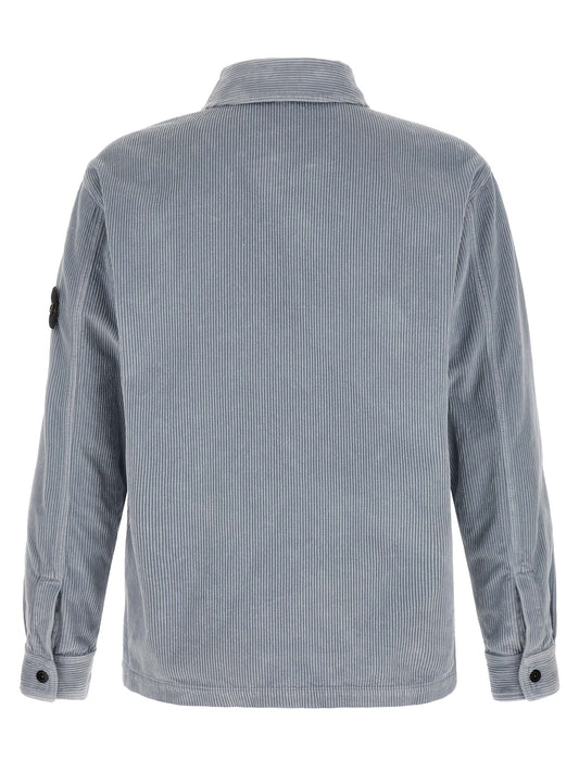 Blusa gris de algodón Stone Island