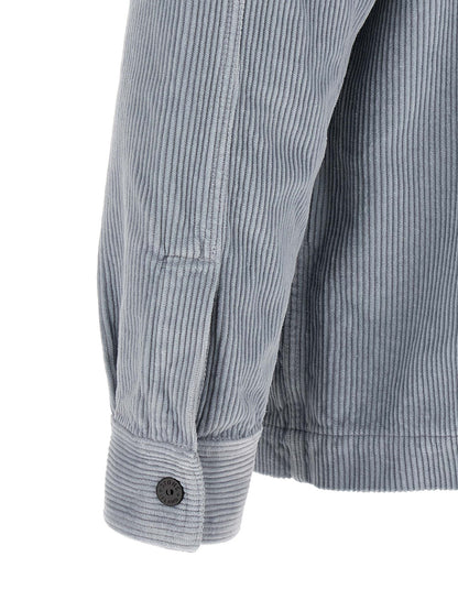 Blusa gris de algodón Stone Island