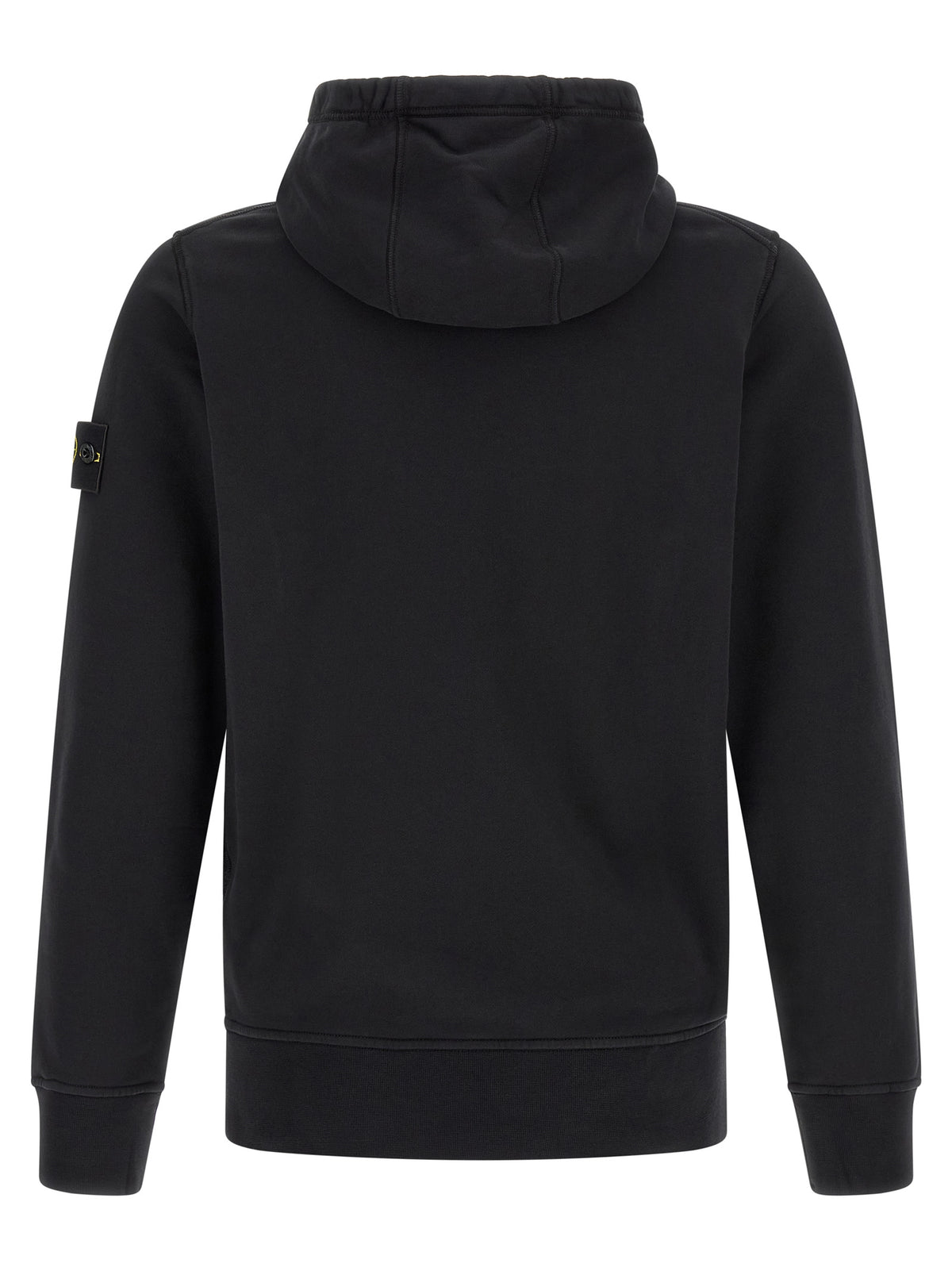 Stone Island Classic Comfortable Black Cotton Sweatshirt