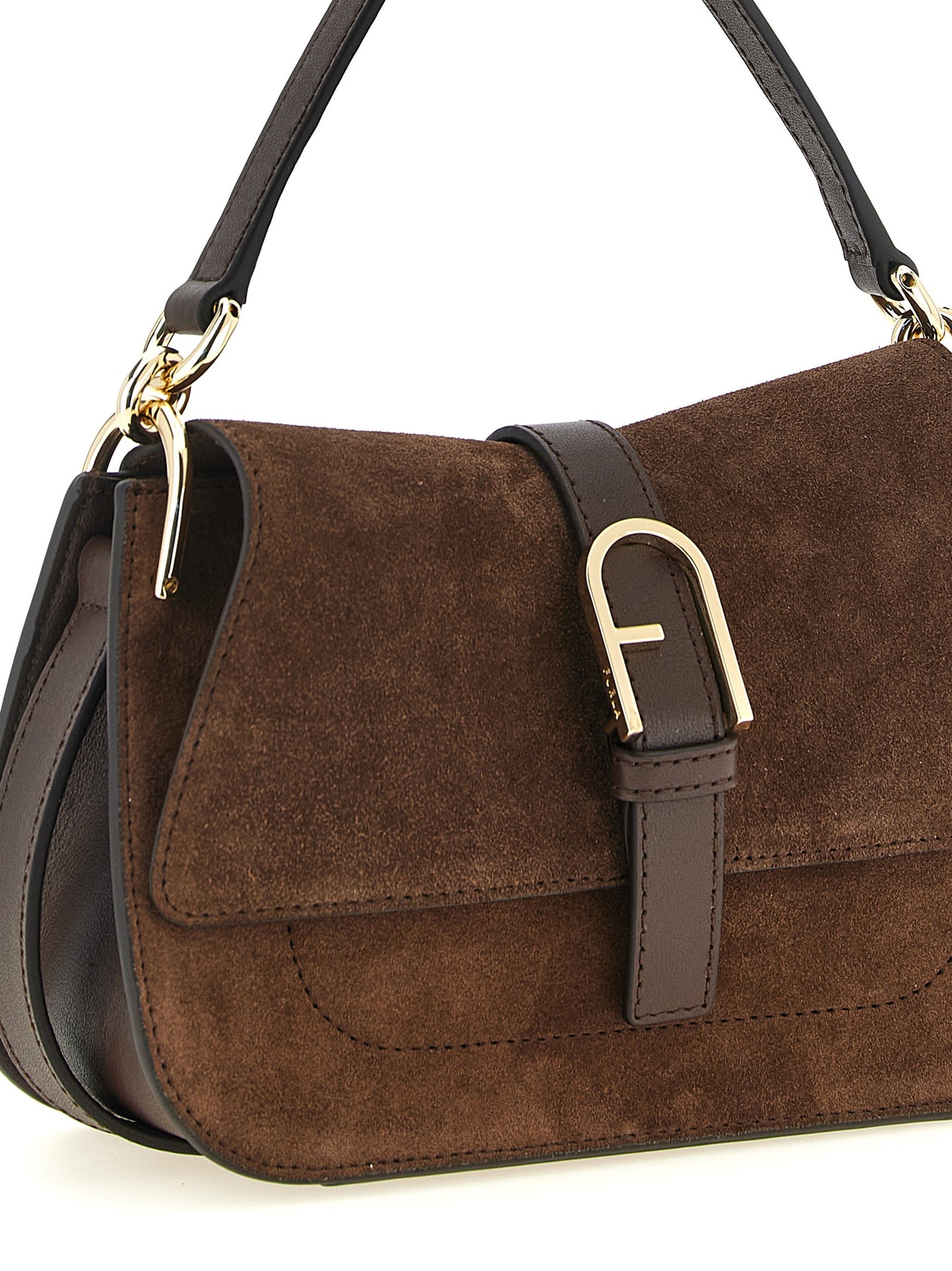 Furla Bolso De Mano Flow Mini - Construcción De Piel De Becerro
