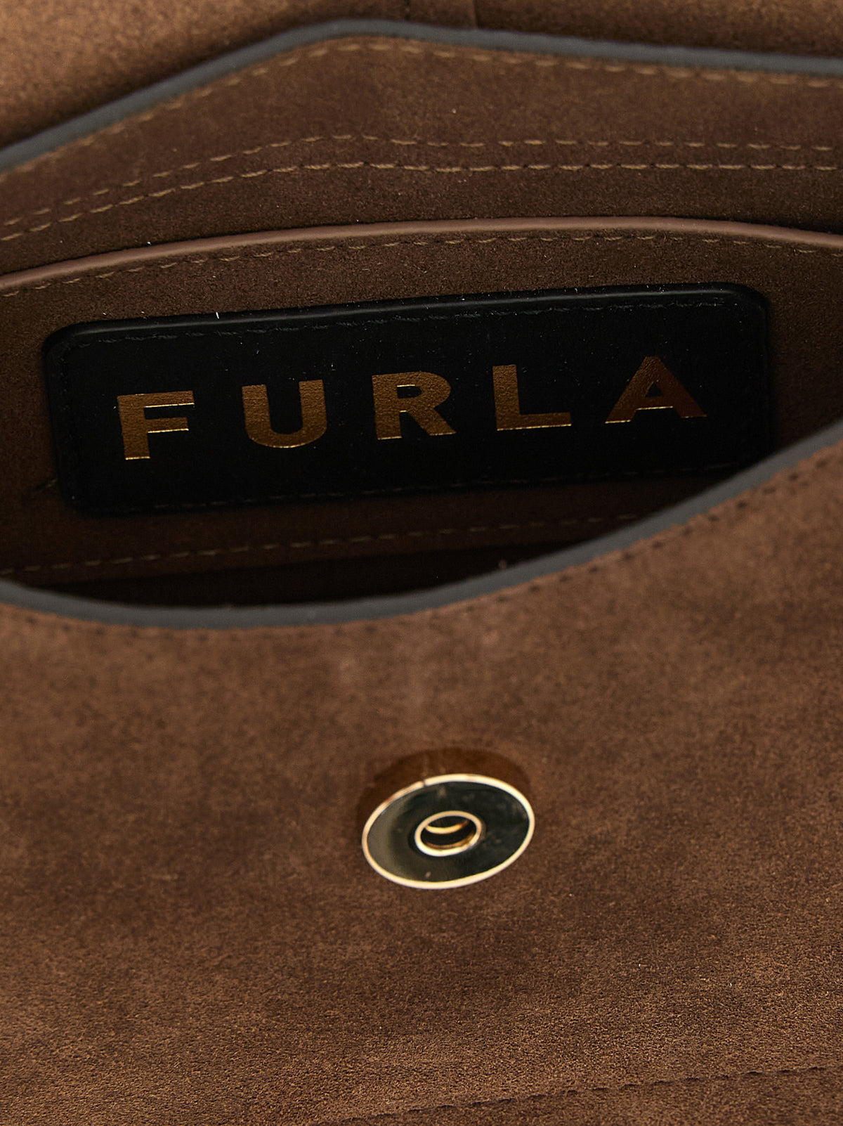 Furla Bolso De Mano Flow Mini - Construcción De Piel De Becerro