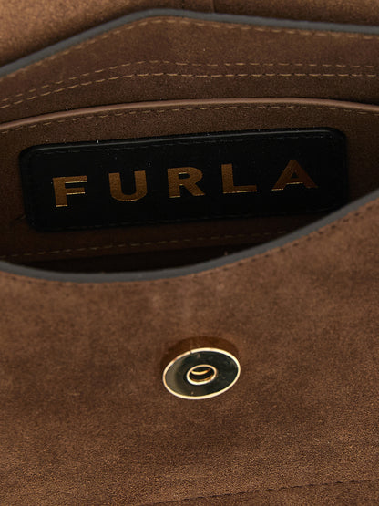 Furla Bolso De Mano Flow Mini - Construcción De Piel De Becerro