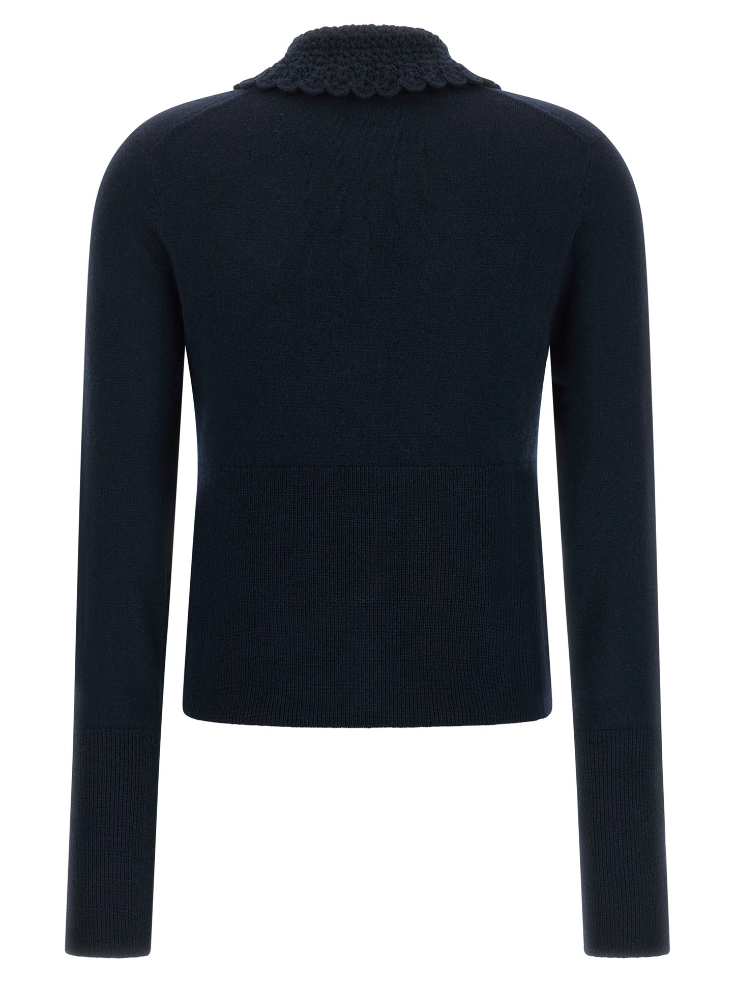 Gilet Chloé en laine bleue