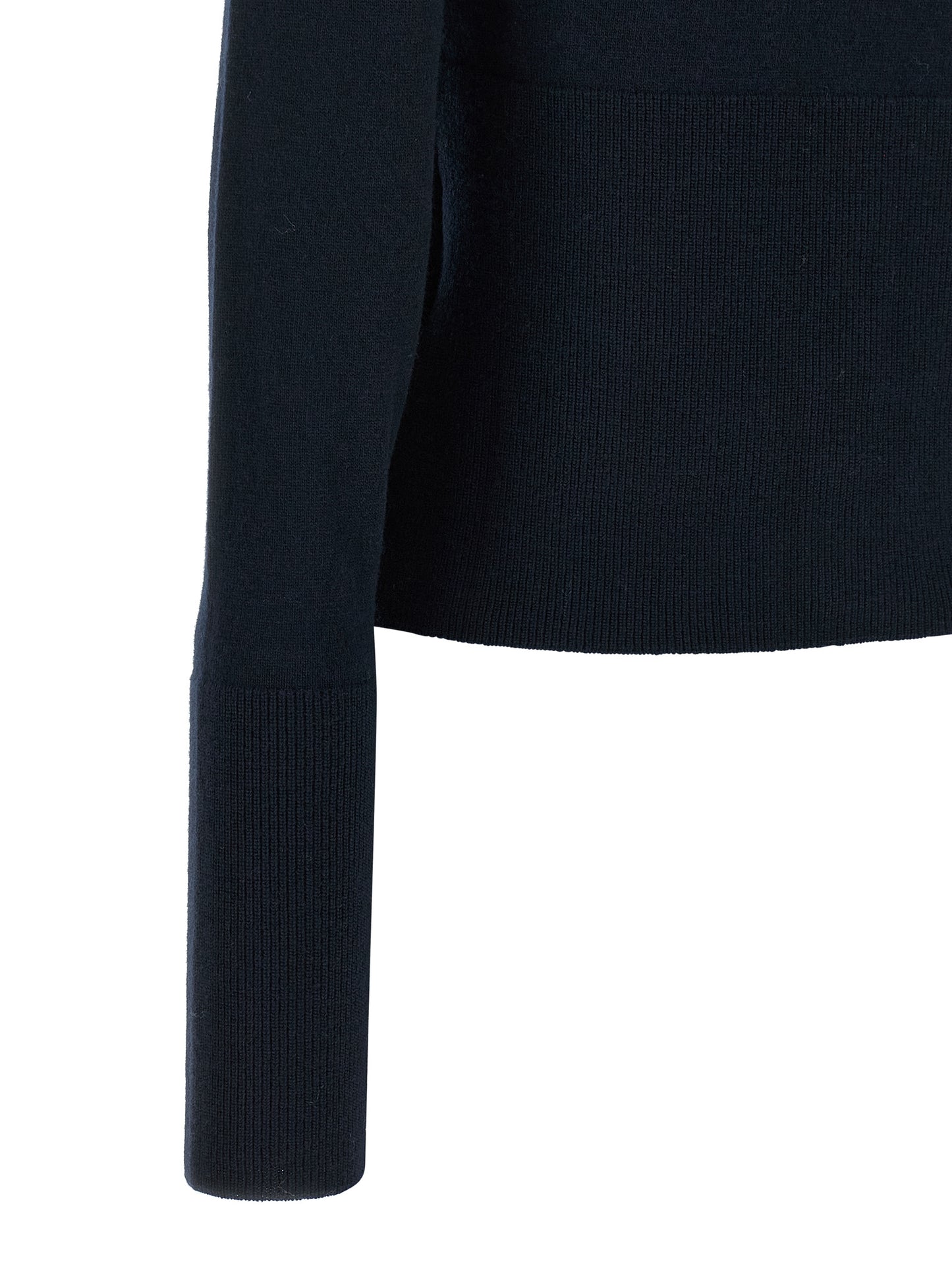 Gilet Chloé en laine bleue