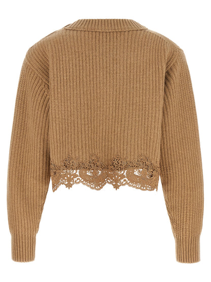 Cárdigan de lana beige Chloé
