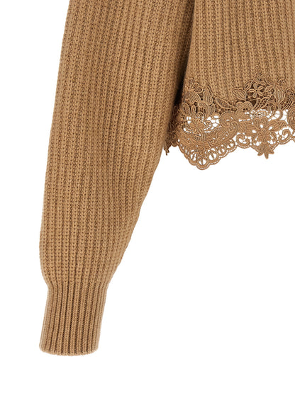 Cárdigan de lana beige Chloé