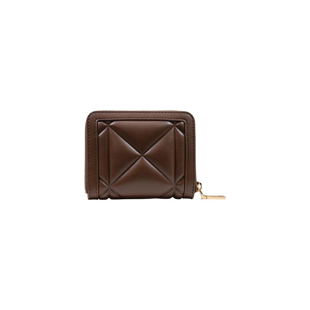 Cartera de polietileno marrón Love Moschino