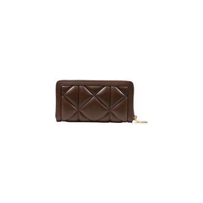 Cartera de polietileno marrón Love Moschino