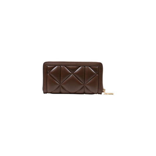 Cartera de polietileno marrón Love Moschino