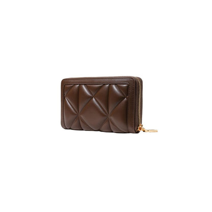 Cartera de polietileno marrón Love Moschino