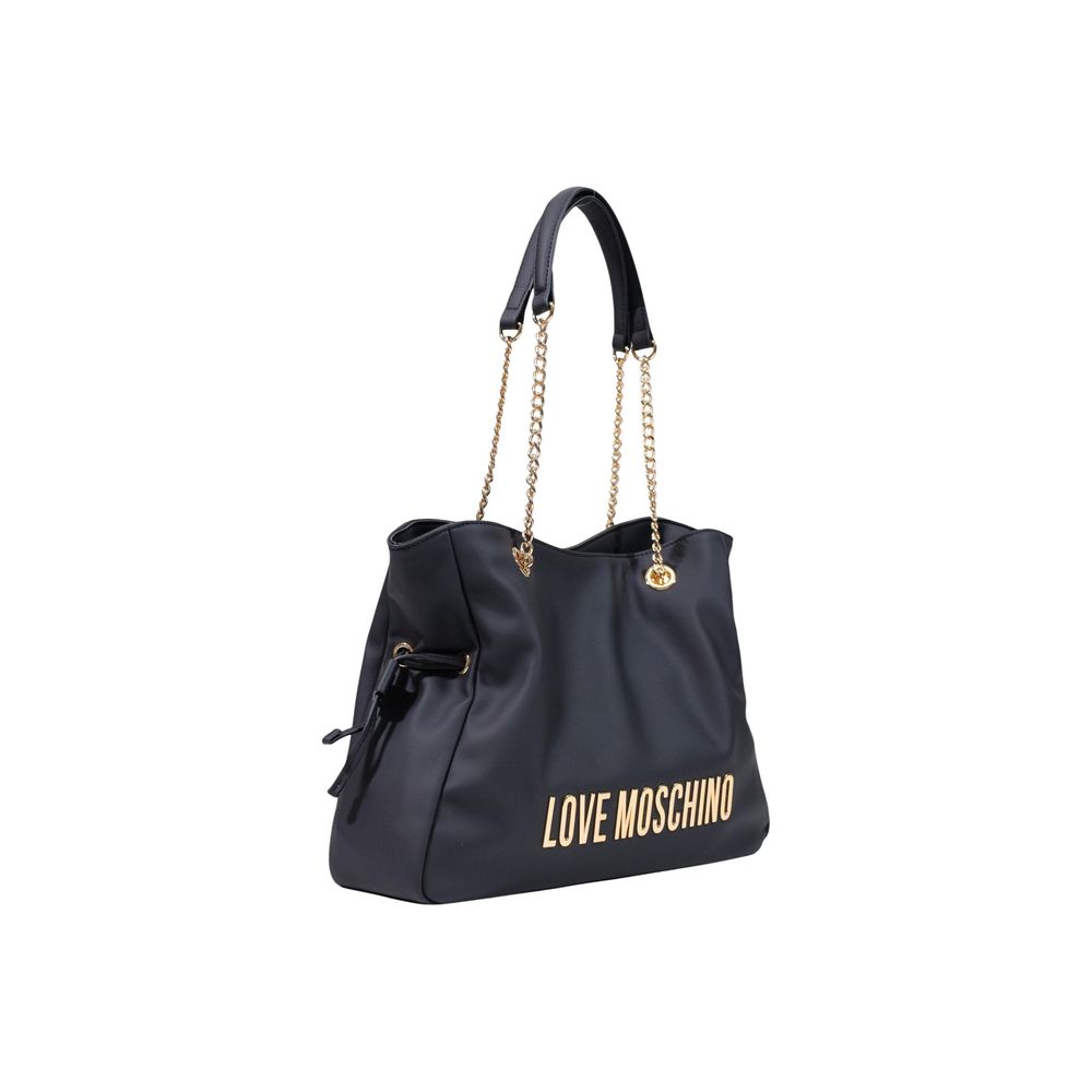 Bolso de mano Love Moschino de poliéster negro