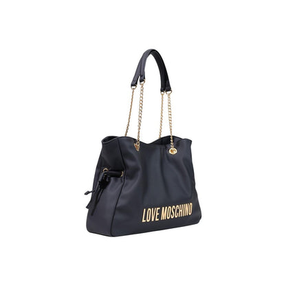 Bolso de mano Love Moschino de poliéster negro