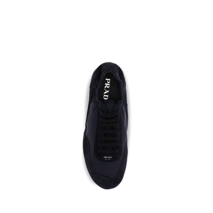 Zapatillas Deportivas Prada De Caucho Azul De Gran Durabilidad