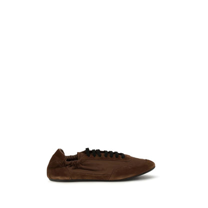 Zapatillas deportivas Prada de caucho marrones