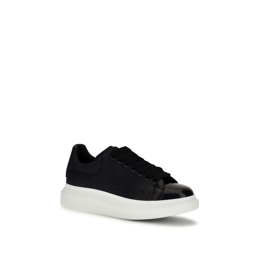 Zapatillas Suela Gruesa Alexander McQueen Piel Azul Bos Taurus