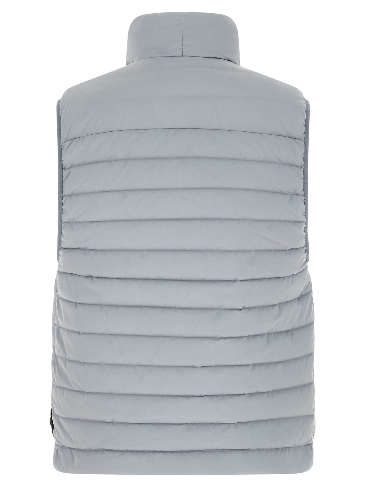 Chaleco de Poliamida Sin Mangas en Color Gris Stone Island
