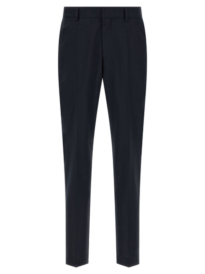 Traje Slim Fit Dos Piezas Azul Lana Virgen Hugo Boss Houston