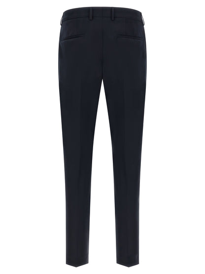 Traje Slim Fit Dos Piezas Azul Lana Virgen Hugo Boss Houston
