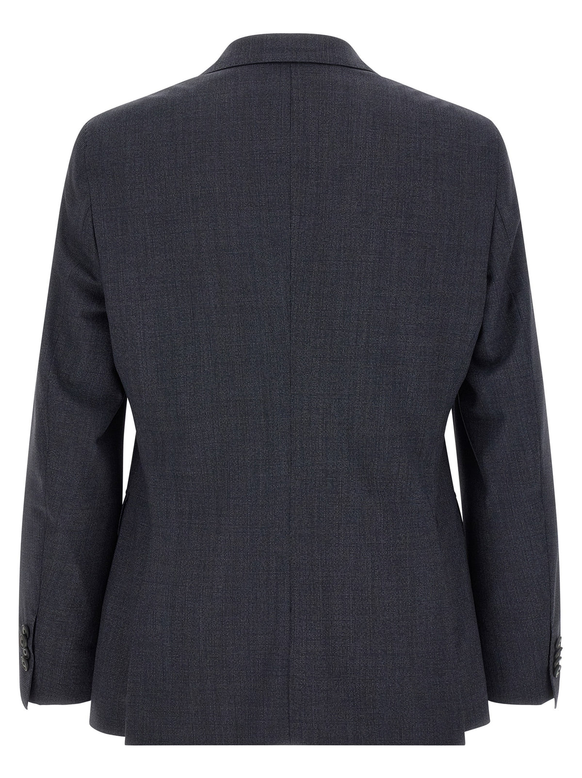 Hugo Boss Blue Polyester Two-Piece Suit Set